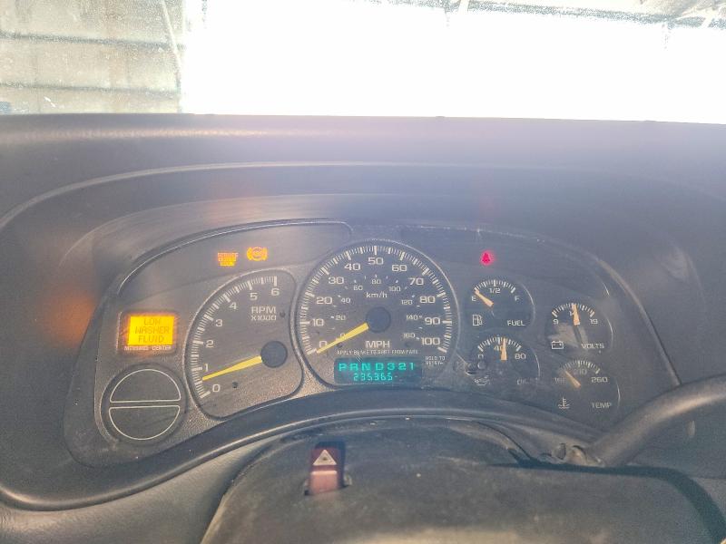 2002 Chevrolet Tahoe VIN 1GNEC13T62R162939 COPART salvage auction — FRONT END, Az - Cert Of Title - Salvage, sold $325 on 2026-07-09 (photo 9)