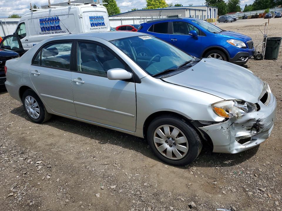2004 Toyota Corolla VIN JTDBR38E042024048 COPART salvage auction — FRONT END, Md - Cert Of Salvage > 75% Damage, sold $1,250 on 2026-07-27 (photo 4)