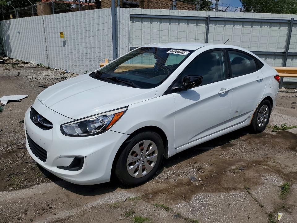 2015 Hyundai Accent VIN KMHCT4AE3FU919235 COPART salvage auction — SIDE, In - Cert Of Title-Salvage Title, sold $450 on 2026-07-13 (photo 1)