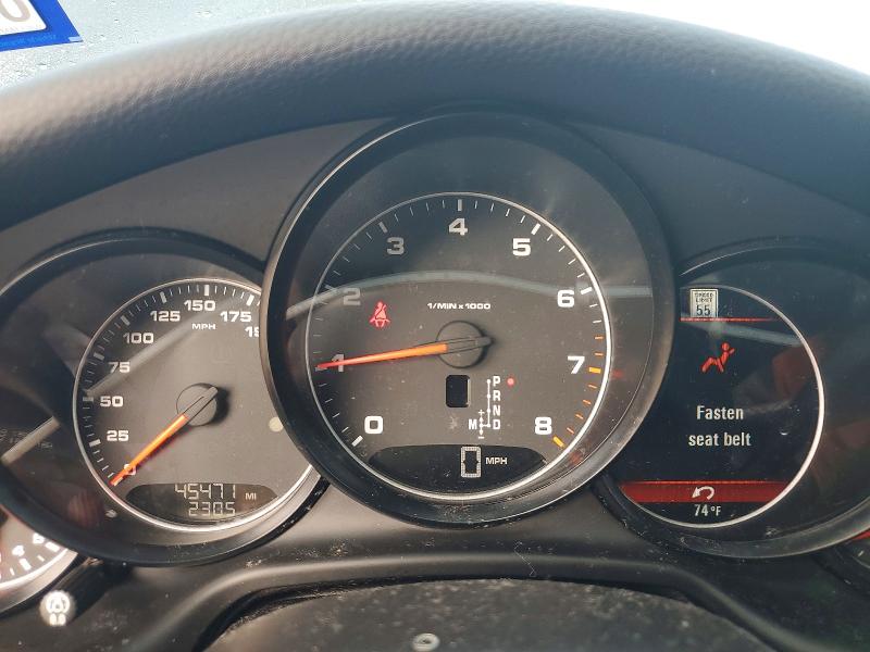 2011 Porsche Panamera VIN WP0AA2A7XBL020718 COPART salvage auction — FRONT END, TX - SALVAGE VEHICLE TITLE, sold $4,150 on 2026-07-30 (photo 9)