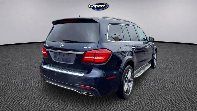 2018 Mercedes-benz Gls-class VIN 4JGDF7DE1JB117151 COPART salvage auction — NORMAL WEAR, MT - CERTIFICATE OF TITLE (P), sold $10,400 on 2026-07-10 (photo 4)