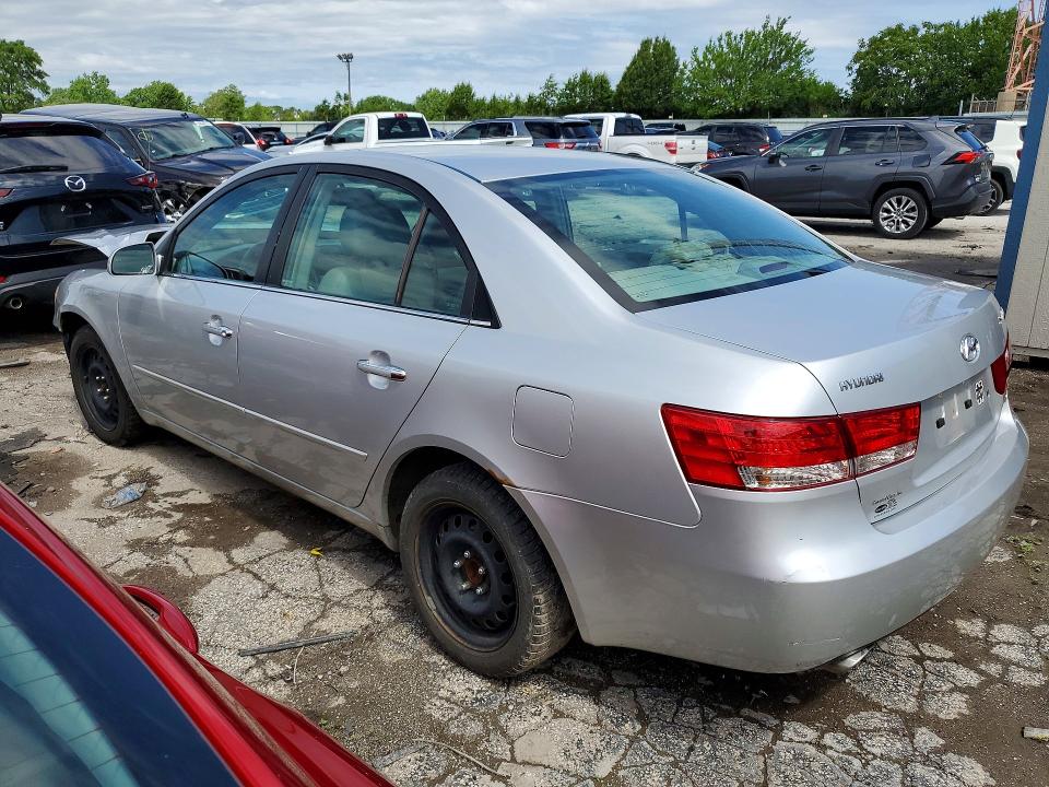 2006 Hyundai Sonata VIN 5NPEU46F46H072375 COPART salvage auction — FRONT END, Mi - Certificate Of Title, sold $450 on 2026-07-13 (photo 2)