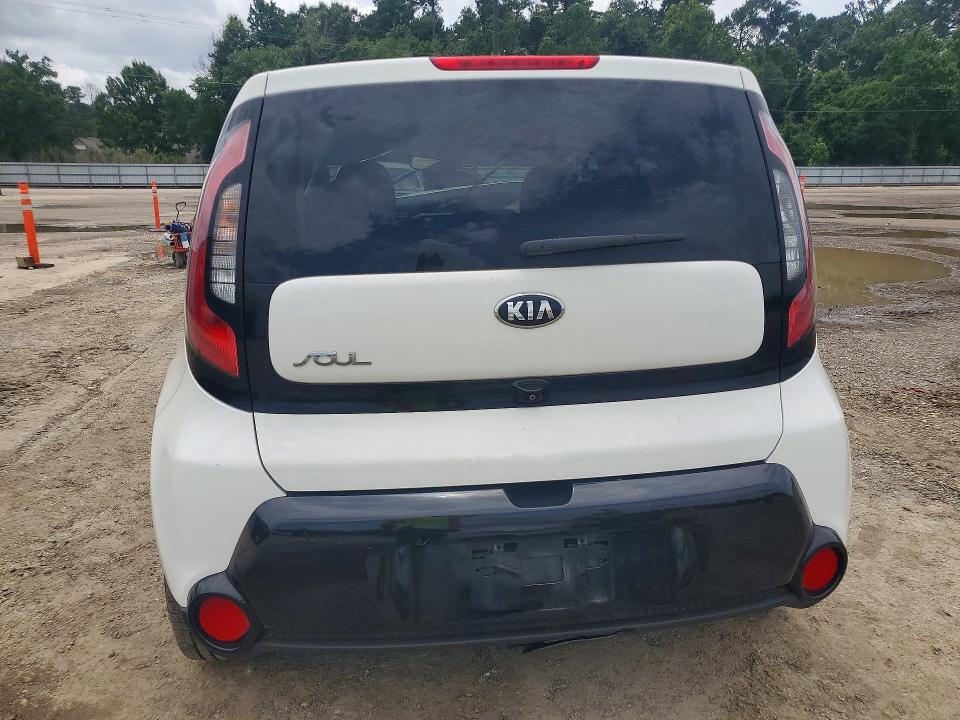 2016 Kia Soul VIN KNDJP3A50G7396637 COPART salvage auction — FRONT END, ST, sold $600 on 2026-07-14 (photo 6)