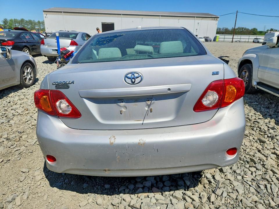 2009 Toyota Corolla VIN JTDBL40E399093009 COPART salvage auction — ALL OVER, Nj - Cert Of Title-Salvage, sold $425 on 2026-07-22 (photo 6)