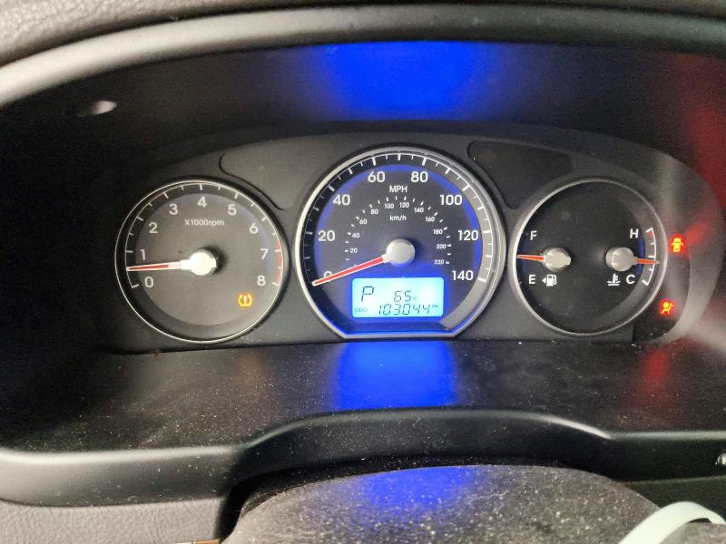 2012 Hyundai Santa fe VIN 5XYZHDAGXCG098374 COPART salvage auction — MECHANICAL, FL - CERTIFICATE OF TITLE, sold $1,750 on 2026-07-02 (photo 9)