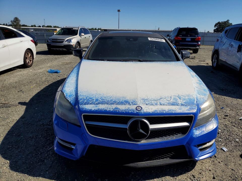 2013 Mercedes-benz Cls-class VIN WDDLJ9BB4DA084309 COPART salvage auction — FRONT END, Ca - Dis/Dlr/Exp Only Clean Title, sold $3,900 on 2026-08-05 (photo 5)