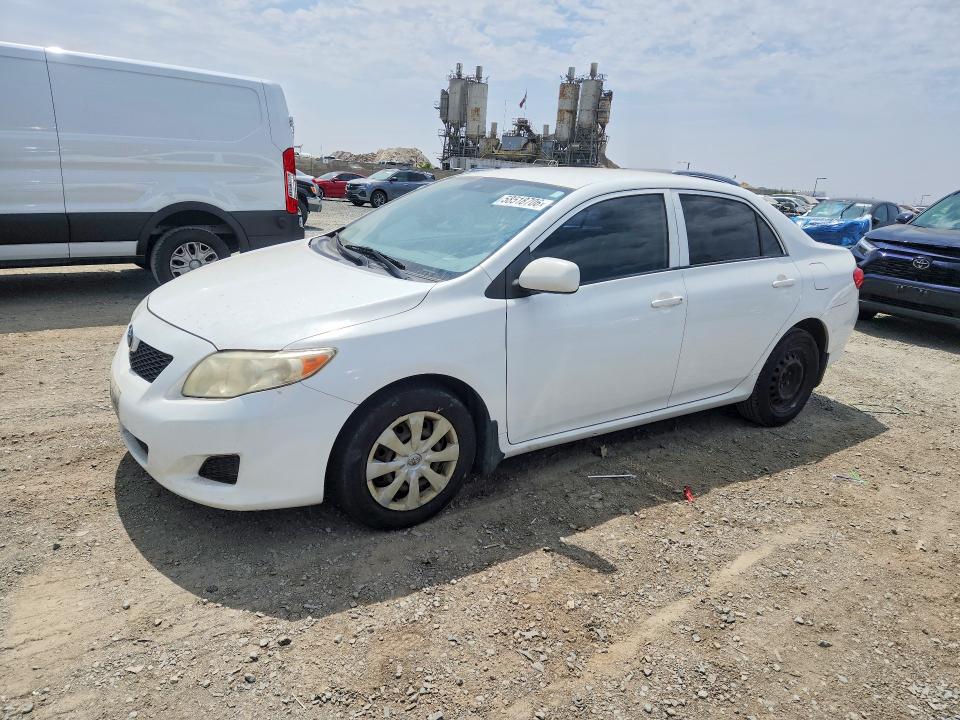 2009 Toyota Corolla VIN JTDBL40E699093893 COPART salvage auction — MINOR DENT/SCRATCHES, Ca - App For Dup Clean Or Ac, sold $825 on 2026-07-10 (photo 1)