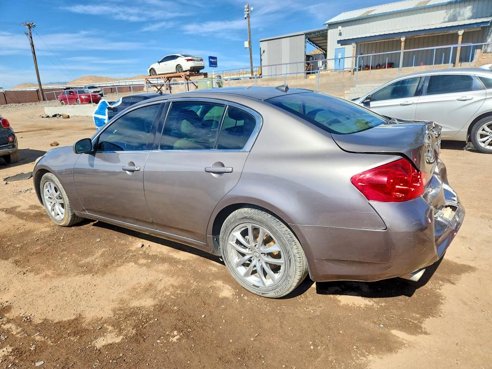 2008 Infiniti G35 VIN JNKBV61F78M254243 COPART salvage auction — REAR END, ST, sold $1,350 on 2026-07-13 (photo 2)