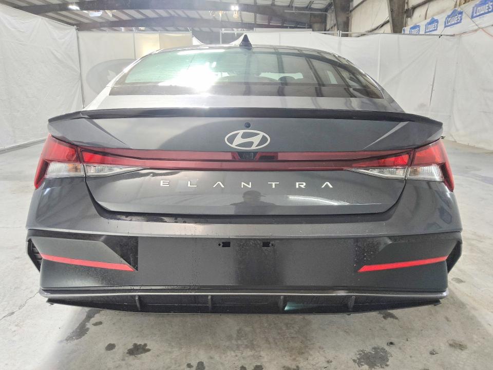 2025 Hyundai Elantra VIN KMHLM4DG7SU023217 COPART salvage auction — FRONT END, Nc - Dlr Only-Clean/Over 25% Damage, sold $4,350 on 2026-07-30 (photo 6)