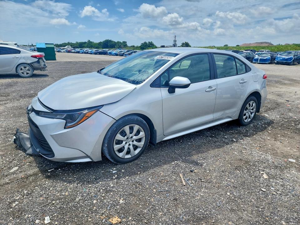 2025 Toyota Corolla VIN 5YFB4MDE9SP276101 COPART salvage auction — FRONT END, FL - CERTIFICATE OF TITLE, sold $10,700 on 2026-07-23 (photo 1)
