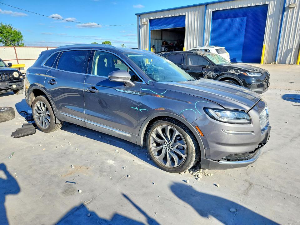 2023 Lincoln Nautilus VIN 2LMPJ6K90PBL15870 COPART salvage auction — FRONT END, TX - CERTIFICATE OF TITLE, sold $250 on 2026-10-10 (photo 4)