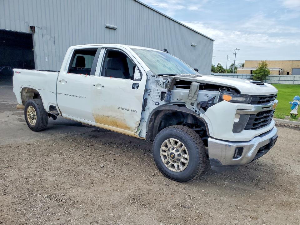 2025 Chevrolet Silverado 2500 VIN 2GC1KNEY4S1225166 COPART salvage auction — FRONT END, OR - CERTIFICATE OF TITLE (P), sold $33,000 on 2026-07-22 (photo 4)