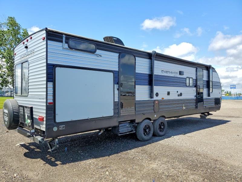 2022 Forest river cherokee VIN 4X4TCKE27NX156944 COPART salvage auction — NORMAL WEAR, AB - BOS - ACTIVE, sold $13,300 on 2026-07-28 (photo 4)