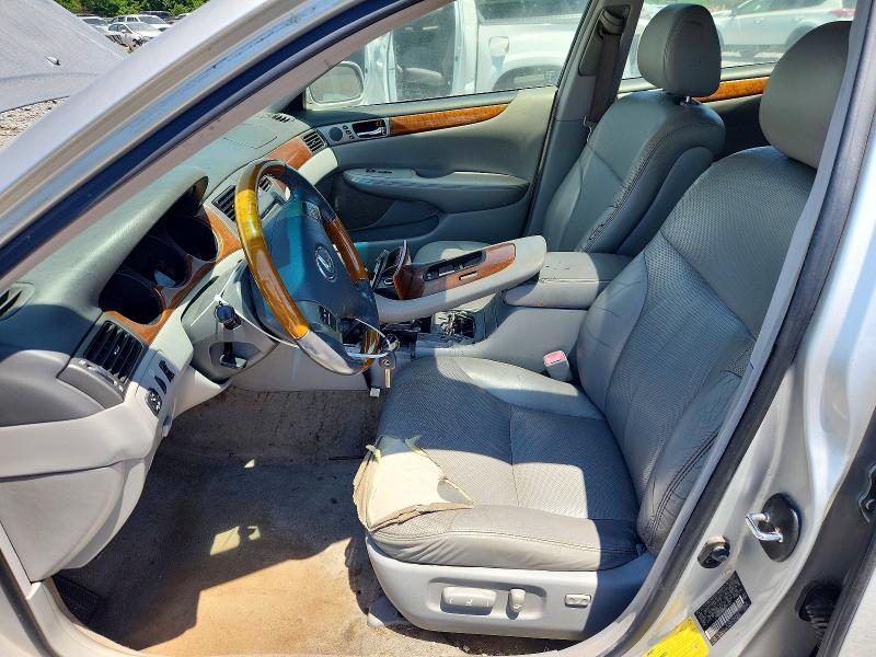 2005 Lexus Es330 VIN JTHBA30G555096432 COPART salvage auction — FRONT END, Al - Cert Of Title-Salvage Title, sold $825 on 2026-07-28 (photo 7)