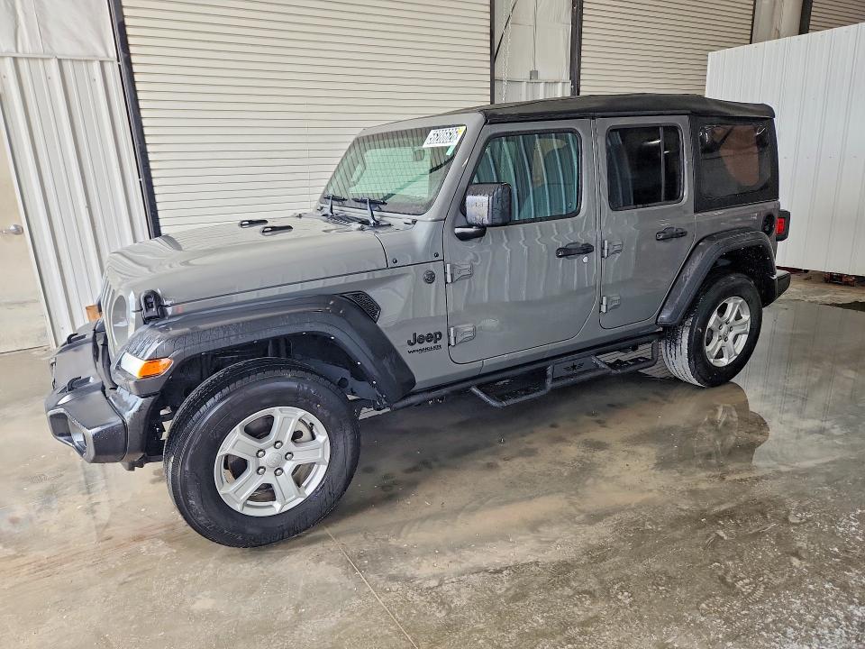 2022 Jeep Wrangler / VIN 1C4HJXDN8NW237869 COPART salvage auction — MINOR DENT/SCRATCHES, Il - Certificate Of Title, sold $19,500 on 2026-07-02 (photo 1)