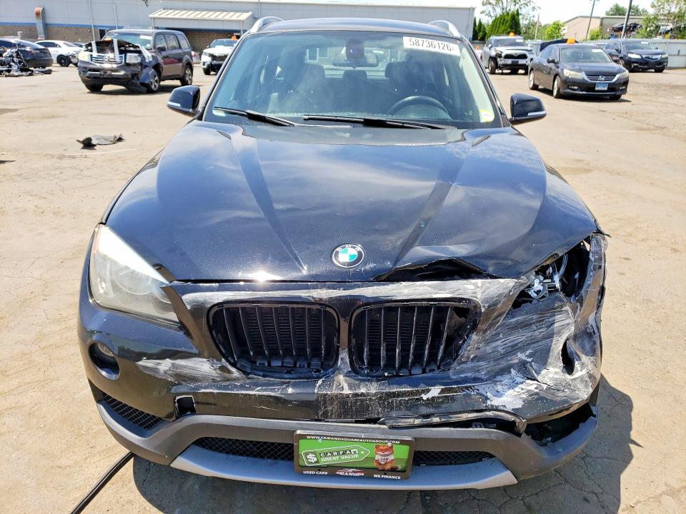 2014 BMW X1 VIN WBAVL1C56EVR93781 COPART salvage auction — FRONT END, Ct - Cert Of Title-Salvage, sold $1,150 on 2026-08-04 (photo 5)