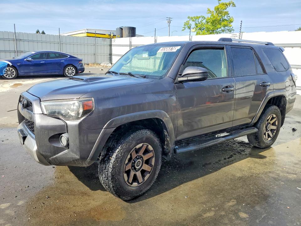 2016 Toyota 4runner VIN JTEBU5JR9G5335287 COPART salvage auction — FRONT END, Ca - Certificate Of Title, sold $12,500 on 2026-07-09 (photo 1)