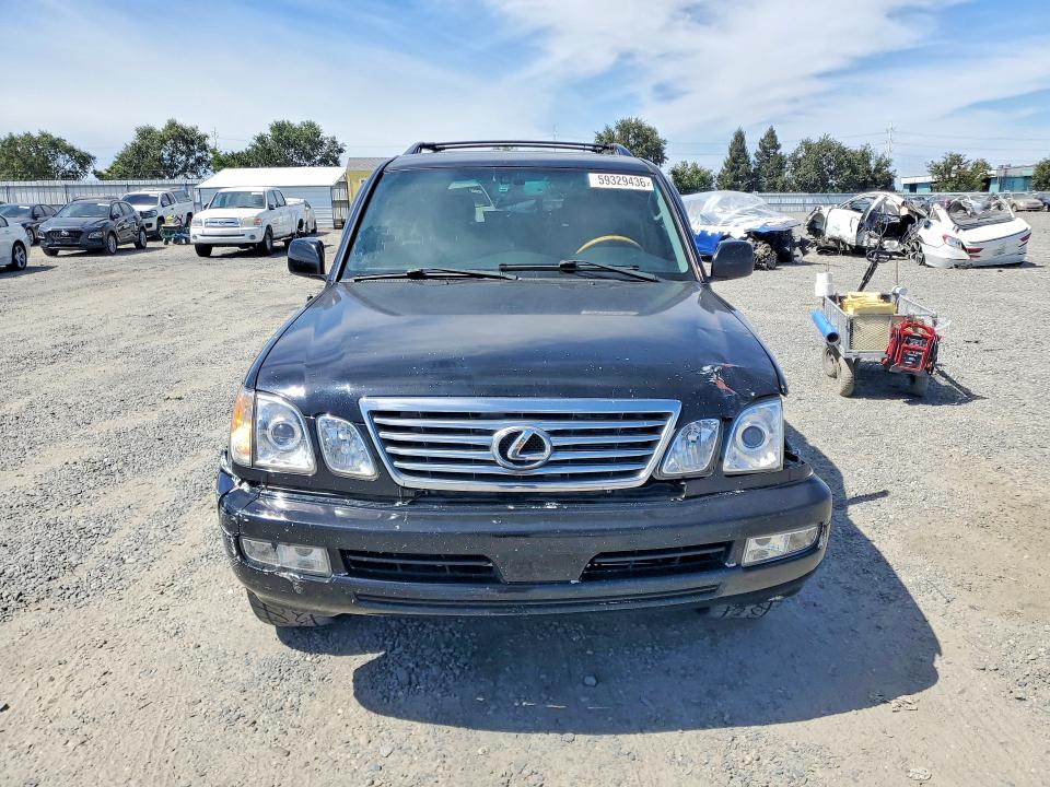 2007 Lexus Lx470 VIN JTJHT00W974028653 COPART salvage auction — WATER/FLOOD, AS, sold $5,100 on 2026-07-23 (photo 5)