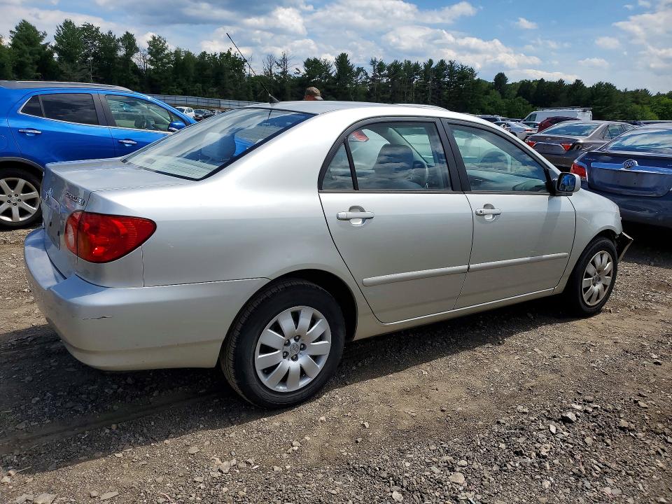 2004 Toyota Corolla VIN JTDBR38E042024048 COPART salvage auction — FRONT END, Md - Cert Of Salvage > 75% Damage, sold $1,250 on 2026-07-27 (photo 3)