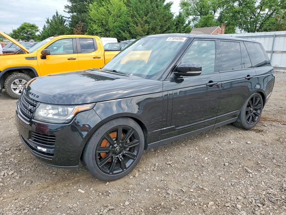 2015 Land rover Rangerover VIN SALGS2VF4FA215409 COPART salvage auction — MECHANICAL, Md - Certificate Of Title, sold $4,500 on 2026-07-08 (photo 1)