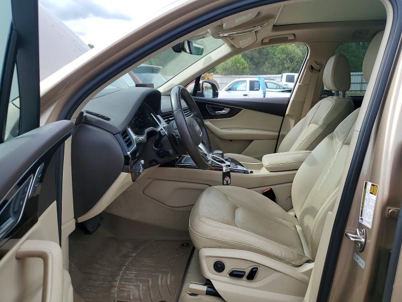 2018 Audi Q7 VIN WA1VAAF78JD037542 COPART salvage auction — REAR END, Al - Cert Of Title-Salvage Title, sold $10,100 on 2026-07-07 (photo 7)