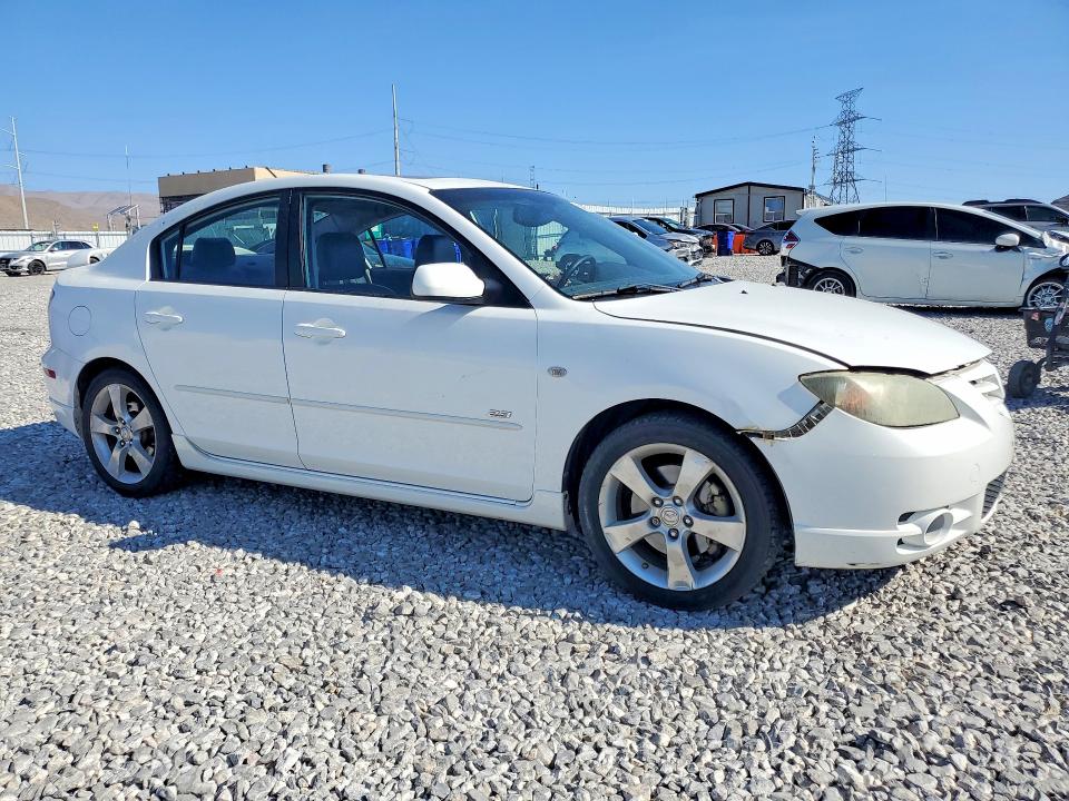 2005 Mazda Mazda3 VIN JM1BK323851238904 COPART salvage auction — FRONT END, Nv - Salvage Title, sold $400 on 2026-07-20 (photo 4)