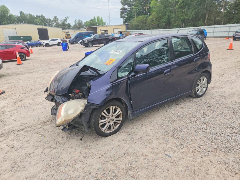 2010 Honda Fit VIN JHMGE8H41AC030807 COPART salvage auction — FRONT END, Nc - Salvage Certificate Of Title, sold $250 on 2026-07-31 (photo 1)