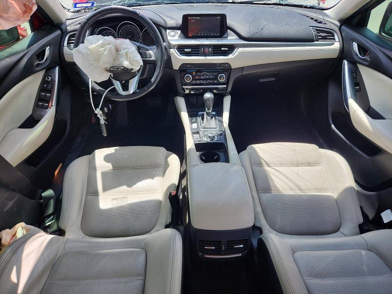 2016 Mazda 6 VIN JM1GJ1W54G1439632 COPART salvage auction — FRONT END, TX - SALVAGE VEHICLE TITLE (P), sold $400 on 2026-07-31 (photo 8)
