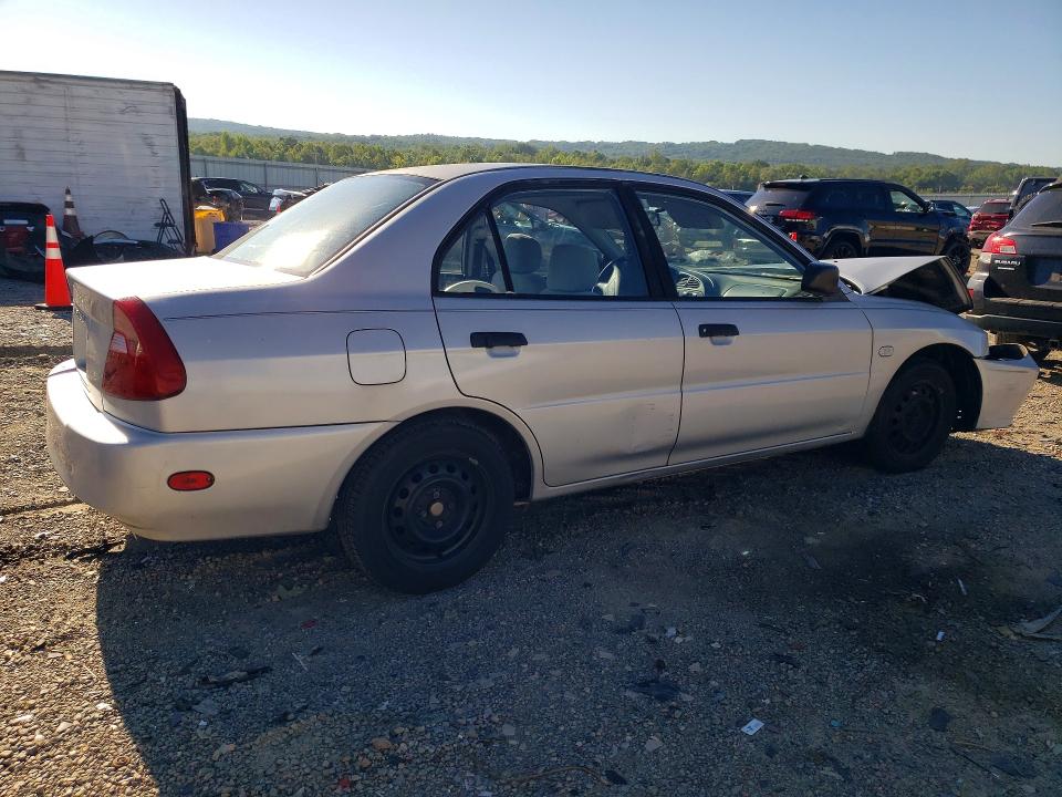 2001 Mitsubishi Mirage VIN JA3AY26CX1U042632 COPART salvage auction — FRONT END, ST, sold $250 on 2026-07-10 (photo 3)