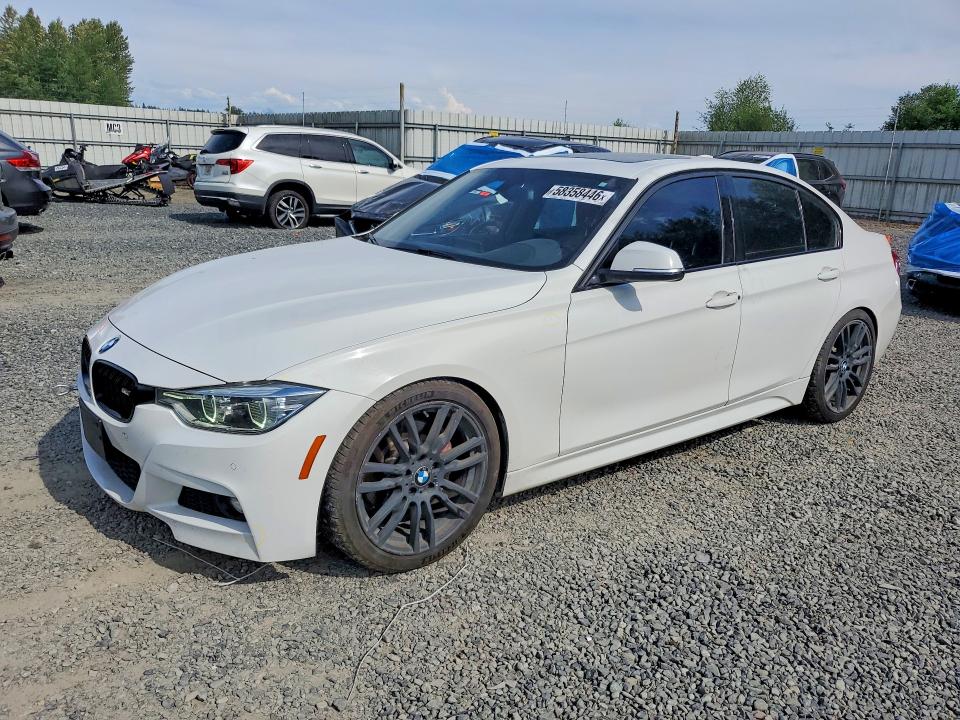 2016 BMW 3 series VIN WBA8E3G58GNT79296 COPART salvage auction — SIDE, Wa - Bill Of Sale, sold $6,800 on 2026-08-03 (photo 1)