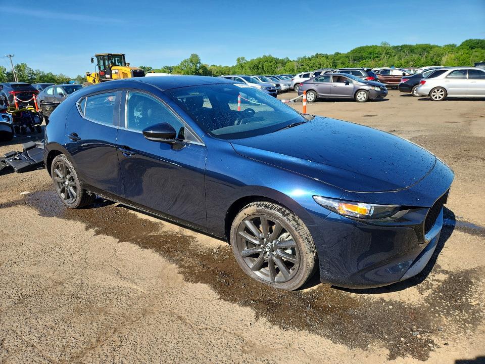 2025 Mazda 3 VIN JM1BPAKM9S1773220 COPART salvage auction — REAR END, CT - CERT OF TITLE-SALVAGE, sold $4,600 on 2026-09-01 (photo 4)