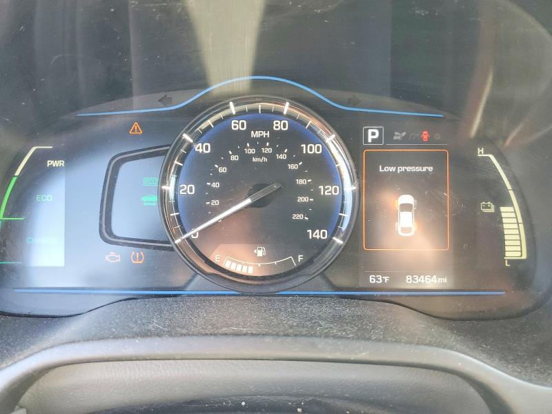 2018 Hyundai Ioniq VIN KMHC65LC1JU075777 COPART salvage auction — REAR END, Tn - Salvage Certificate, sold $3,100 on 2026-07-10 (photo 9)
