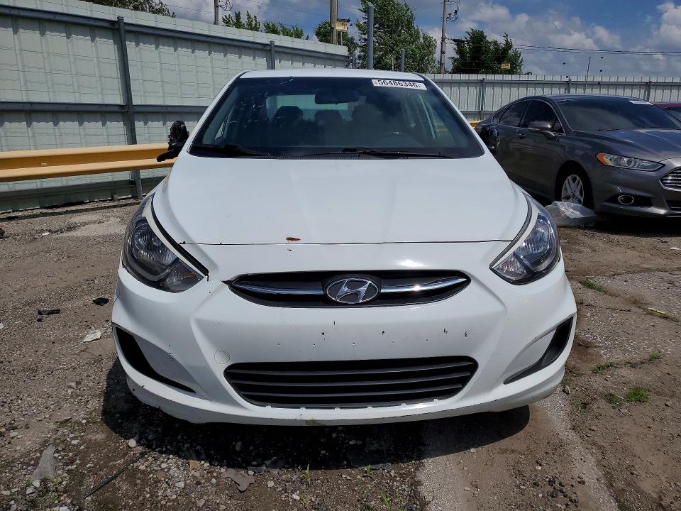 2015 Hyundai Accent VIN KMHCT4AE3FU919235 COPART salvage auction — SIDE, In - Cert Of Title-Salvage Title, sold $450 on 2026-07-13 (photo 5)
