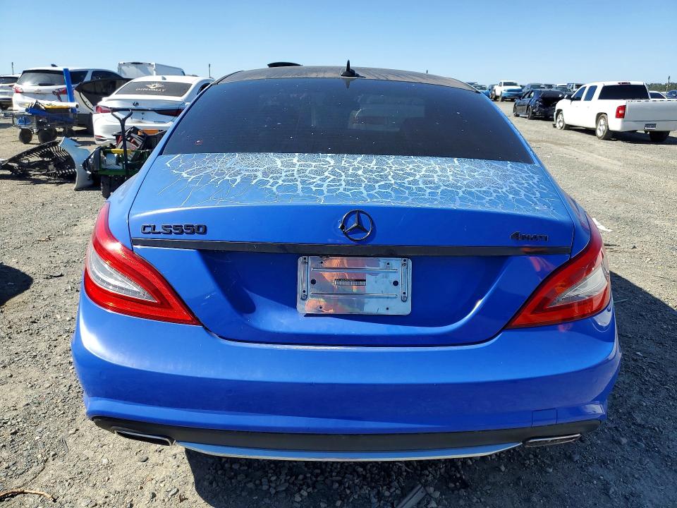 2013 Mercedes-benz Cls-class VIN WDDLJ9BB4DA084309 COPART salvage auction — FRONT END, Ca - Dis/Dlr/Exp Only Clean Title, sold $3,900 on 2026-08-05 (photo 6)