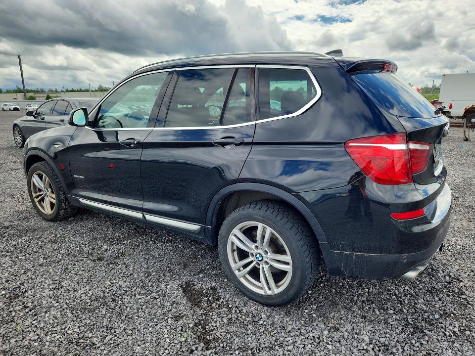 2017 BMW X3 VIN 5UXWX9C38H0T21715 COPART salvage auction — MINOR DENT/SCRATCHES, On - Permit No Brand - Unfit (P), sold $3,800 on 2026-07-29 (photo 2)