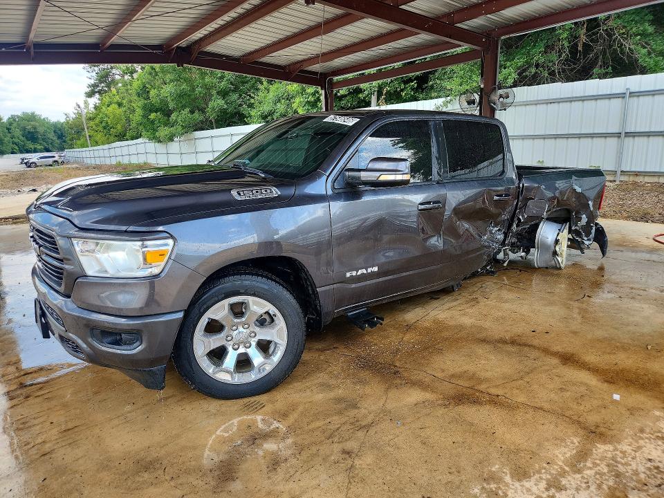 2019 Ram 1500 VIN 1C6RREFT2KN884614 COPART salvage auction — SIDE, Ms - Certificate Of Title, sold $3,050 on 2026-07-09 (photo 1)