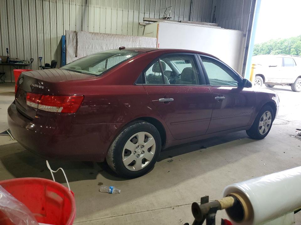2008 Hyundai Sonata VIN 5NPET46C08H370188 COPART salvage auction — FRONT END, PA - CERTIFICATE OF SALVAGE, sold $375 on 2026-07-02 (photo 3)
