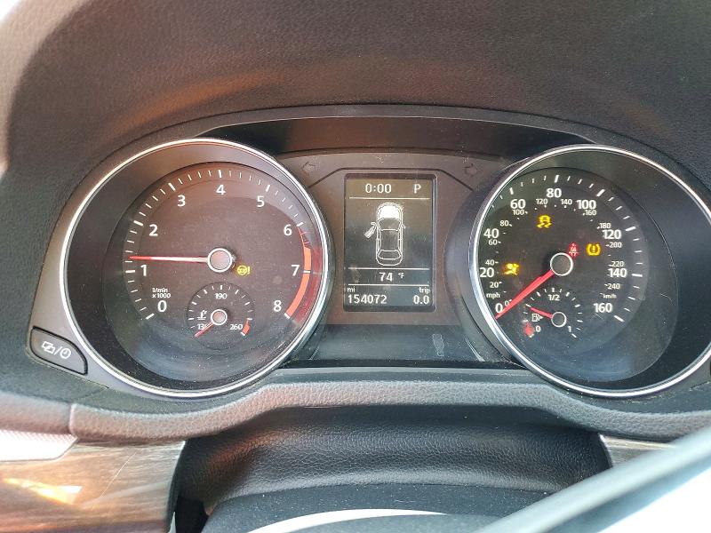 2016 Volkswagen Passat VIN 1VWBT7A3XGC035345 COPART salvage auction — FRONT END, DV, sold $1,600 on 2026-08-09 (photo 9)