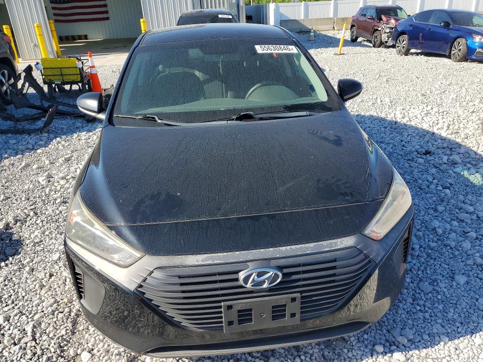 2018 Hyundai Ioniq VIN KMHC65LC1JU075777 COPART salvage auction — REAR END, Tn - Salvage Certificate, sold $3,100 on 2026-07-10 (photo 5)