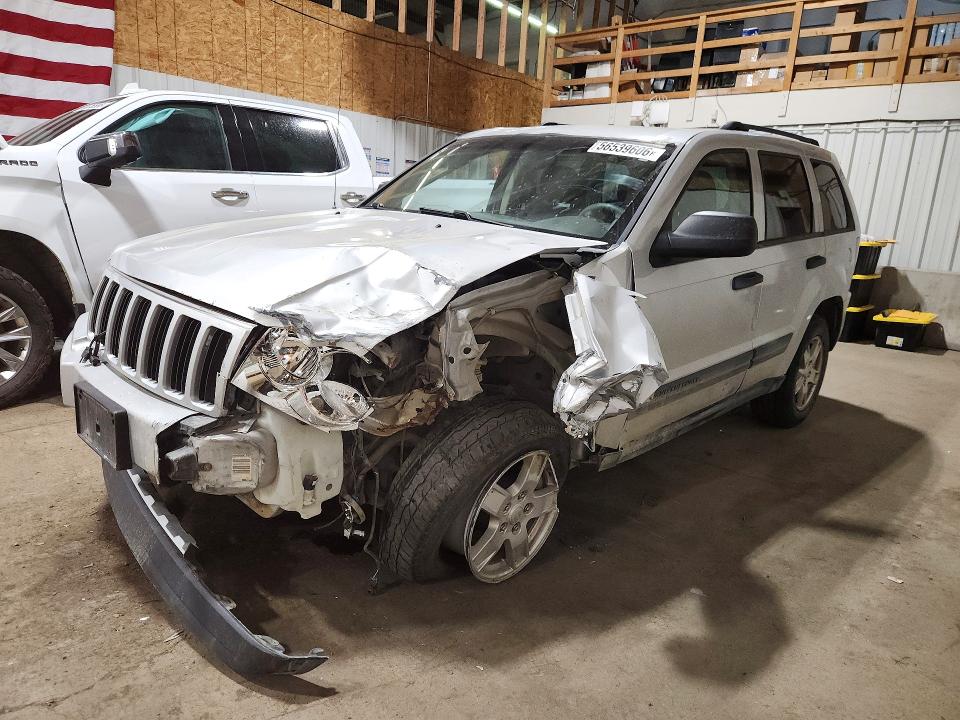 2005 Jeep Cherokee VIN 1J4HR48N15C575885 COPART salvage auction — FRONT END, Ak - Bill Of Sale- Salvage, sold $20 on 2026-08-04 (photo 1)