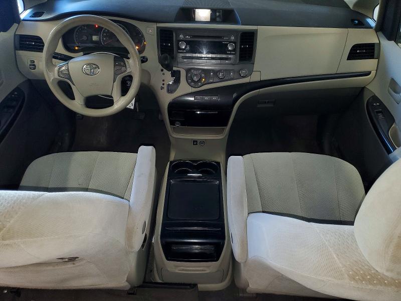 2011 Toyota Sienna VIN 5TDKK3DC7BS008699 COPART salvage auction — MECHANICAL, Wv - Certificate Of Title, sold $2,950 on 2026-07-31 (photo 8)