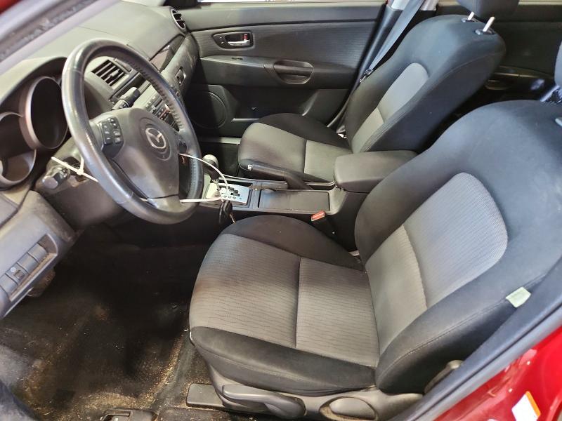 2009 Mazd 3 VIN JM1BK32F091239870 COPART salvage auction — MINOR DENT/SCRATCHES, VA - CERTIFICATE OF TITLE, sold $550 on 2026-07-17 (photo 7)