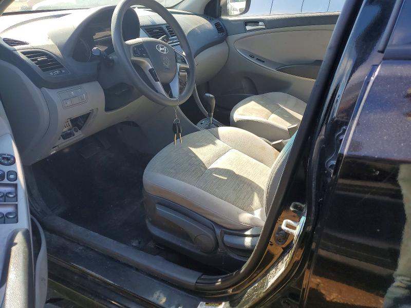 2017 Hyundai Accent VIN KMHCT4AE0HU184040 COPART salvage auction — MINOR DENT/SCRATCHES, On - Permit No Brand - Unfit (P), sold $450 on 2026-07-29 (photo 7)