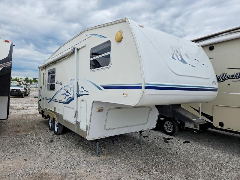 2003 Keys Cougar VIN 4YDF2452232033755 COPART salvage auction — HAIL, OK - CERT OF TITLE-SALVAGE, sold $1,350 on 2026-07-23 (photo 1)