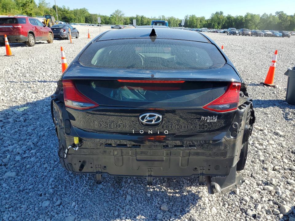 2018 Hyundai Ioniq VIN KMHC65LC1JU075777 COPART salvage auction — REAR END, Tn - Salvage Certificate, sold $3,100 on 2026-07-10 (photo 6)