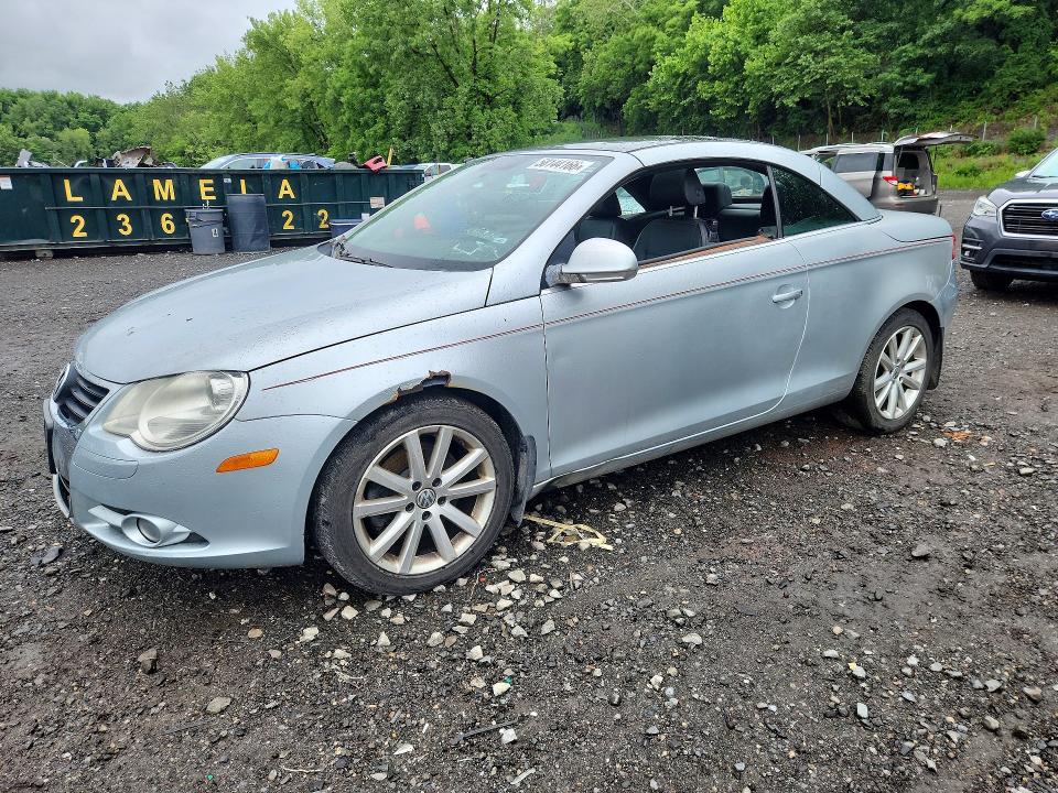 2008 Volkswagen Eos VIN WVWBA71F48V014550 COPART salvage auction — FRONT END, Ny - Certificate Of Title, sold $350 on 2026-08-03 (photo 1)