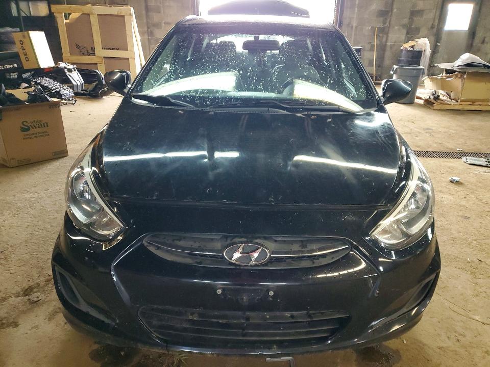 2017 Hyundai Accent VIN KMHCT4AE0HU184040 COPART salvage auction — MINOR DENT/SCRATCHES, On - Permit No Brand - Unfit (P), sold $450 on 2026-07-29 (photo 5)