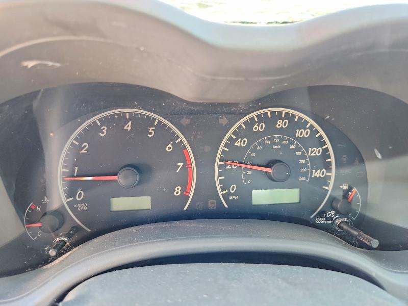 2009 Toyota Corolla VIN JTDBL40E399093009 COPART salvage auction — ALL OVER, Nj - Cert Of Title-Salvage, sold $425 on 2026-07-22 (photo 9)