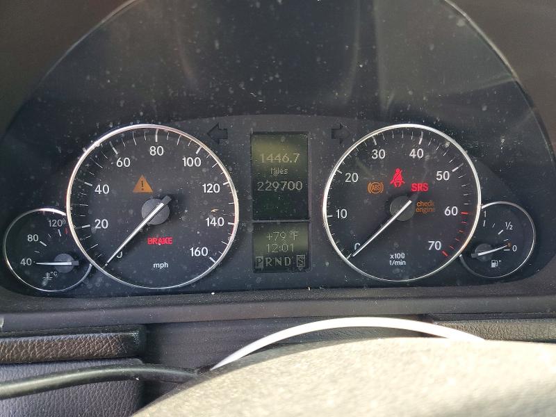 2005 Mercedes-benz C class VIN WDBRF40J95F709860 COPART salvage auction — FRONT END, Ca - Cert Of Title-Salvaged, sold $275 on 2026-07-02 (photo 9)