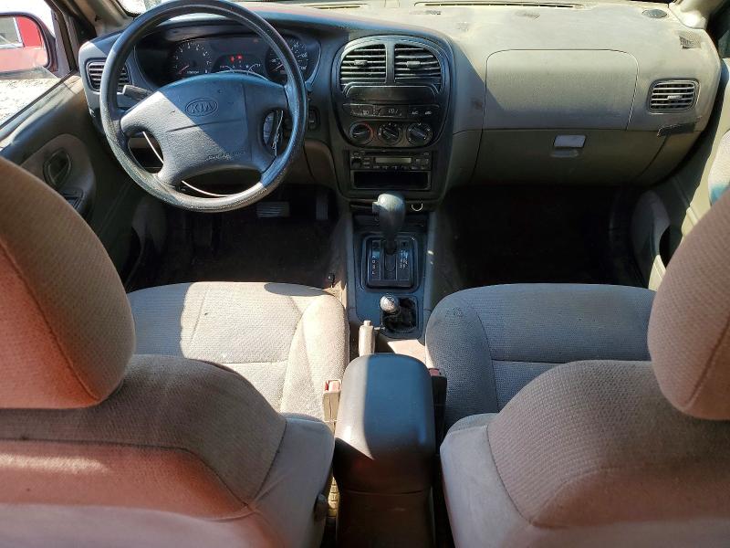 2002 Kia Sportage VIN KNDJA723625136768 COPART salvage auction — FRONT END, SC, sold $350 on 2026-07-16 (photo 8)